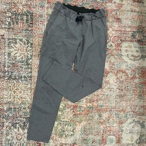 Grey lululemon drawstring pants